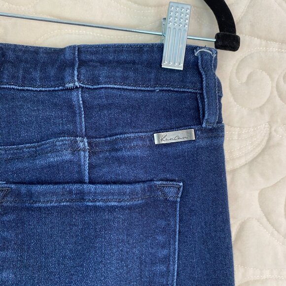 KanCan Jeans Tapered Leg with Ankle Split Size 29 Blue Jeans - Picture 5 of 11